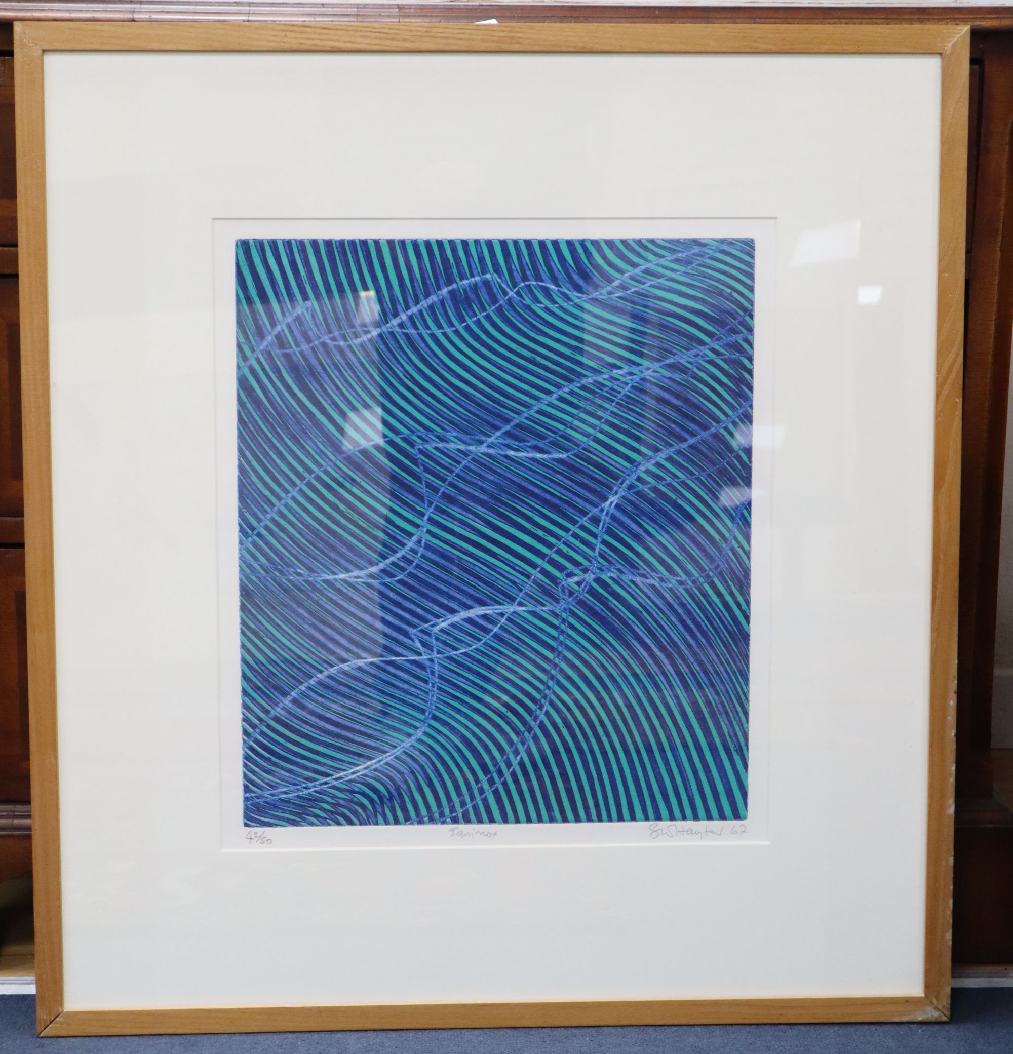 Stanley William Hayter (1901-1988), Equinox, etching with aquatint, 48 x 42cm